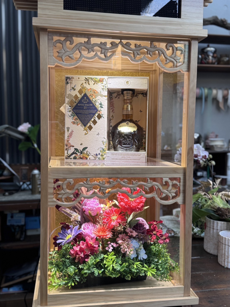 日式酒櫃&永生花