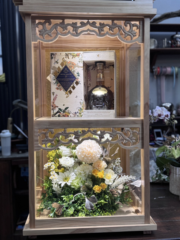 日式酒櫃&永生花